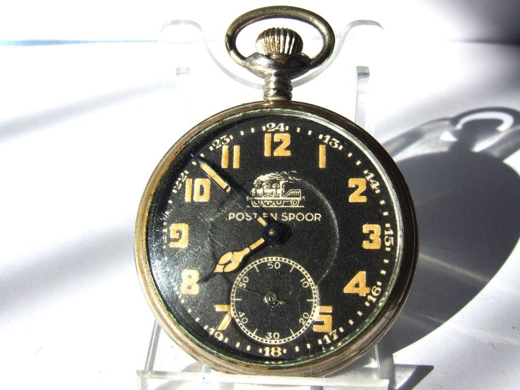 Zakhorloge,Post,en,Spoor, Verzenden, Gebruikt, Trein, Overige typen
