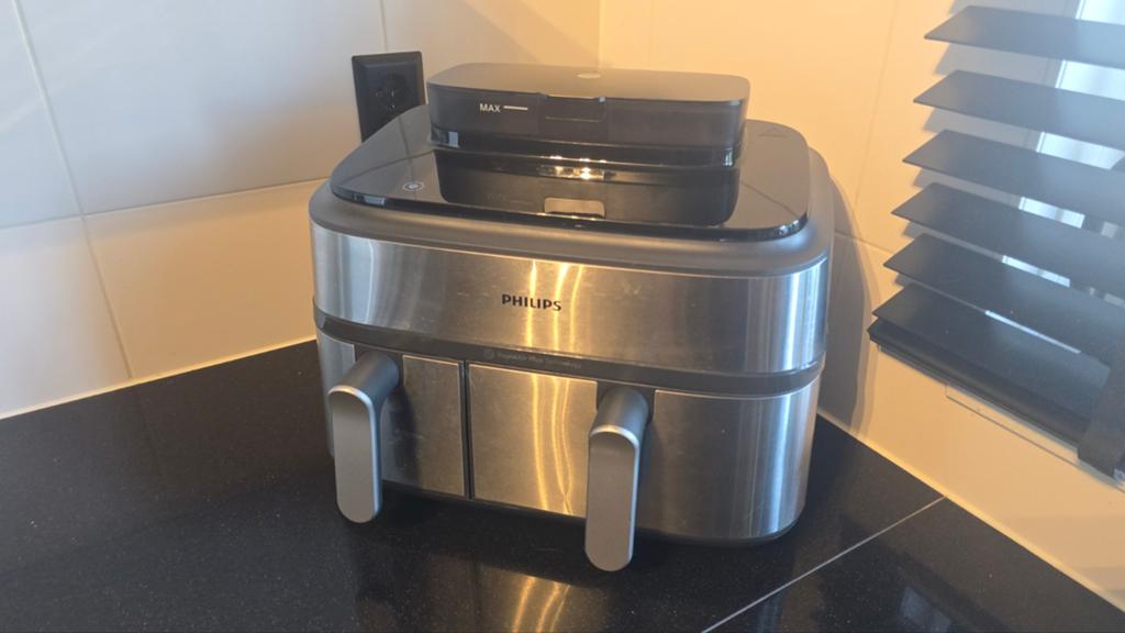 Philips Airfryer XXL 5000 Series met stoomfunctie, Ophalen of Verzenden, Zo goed als nieuw, Airfryer XXL, 1500 gram of meer