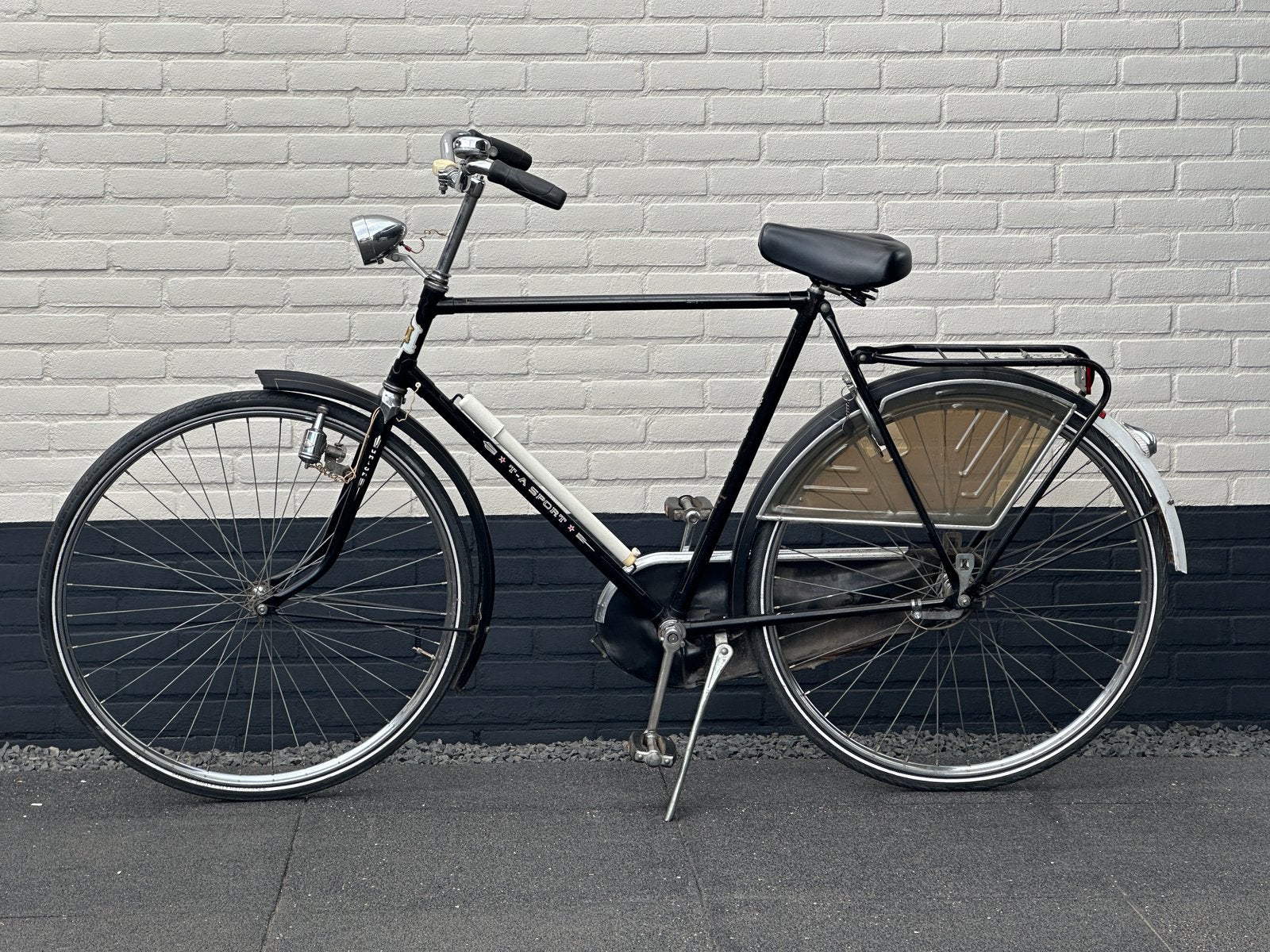 Nostalgische UNION heren fiets 28inch 59 origineel 60 jaar, Gebruikt, Versnellingen, 57 tot 61 cm, Ophalen