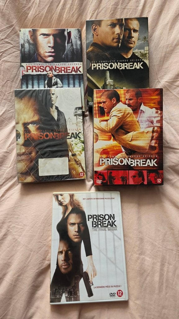 Prison Break📀Seizoen 1 t/m 4 + Final break📀Nieuw, Ophalen, Engels, Misdaad, Nederlands