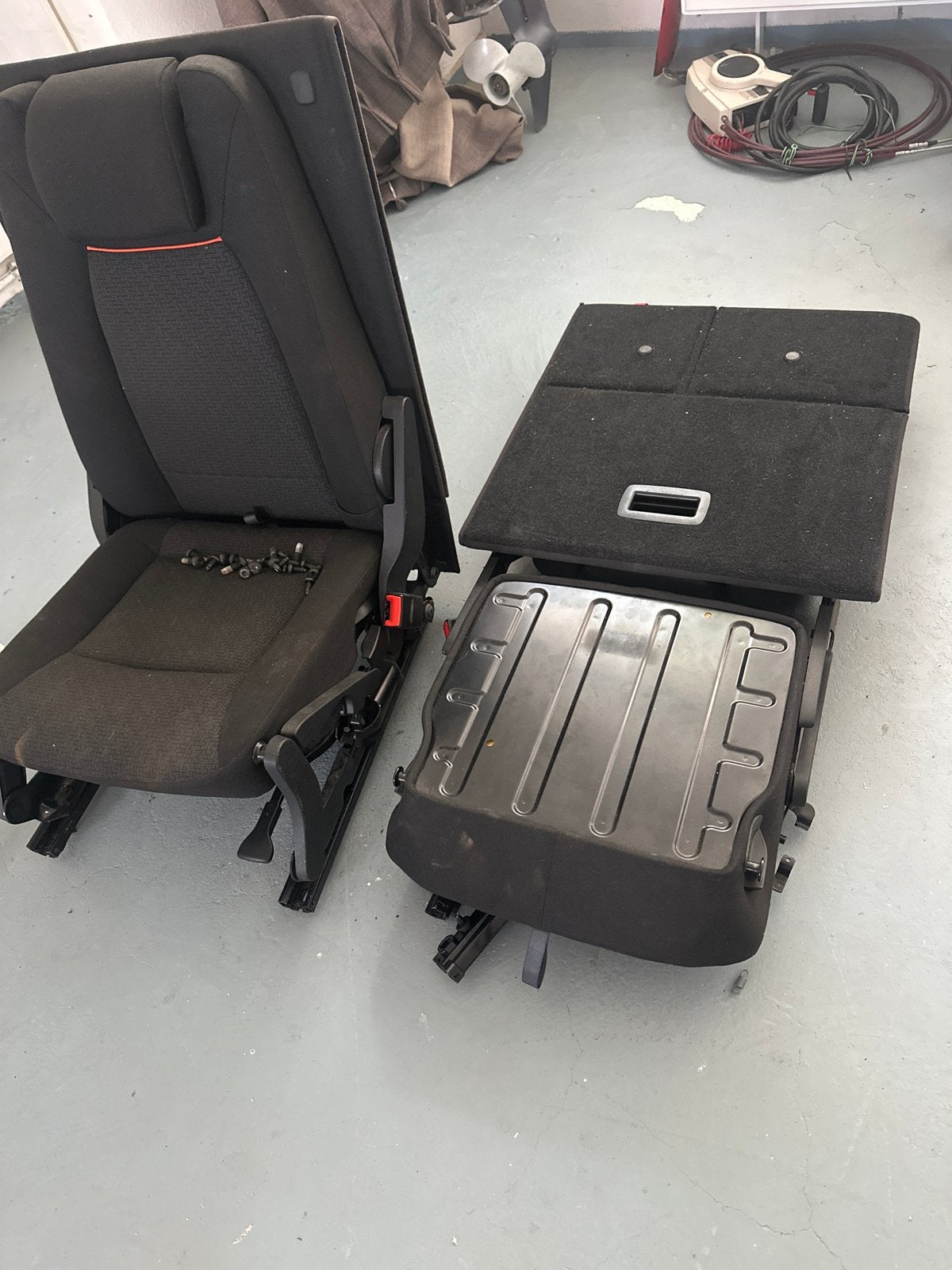 Ford Galaxy extra klapbare stoelen (set van 2), Ophalen of Verzenden, Gebruikt, Ford