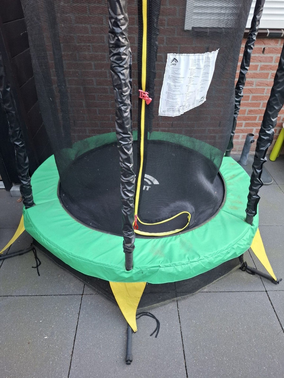 Crivit Trampoline met Veiligheidsnet, Kinderen en Baby's, Speelgoed | Buiten | Trampolines, Ophalen, Zo goed als nieuw