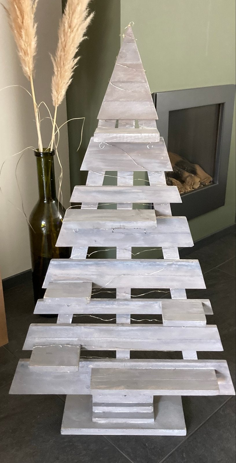 Houten kerstboom, Diversen, Ophalen