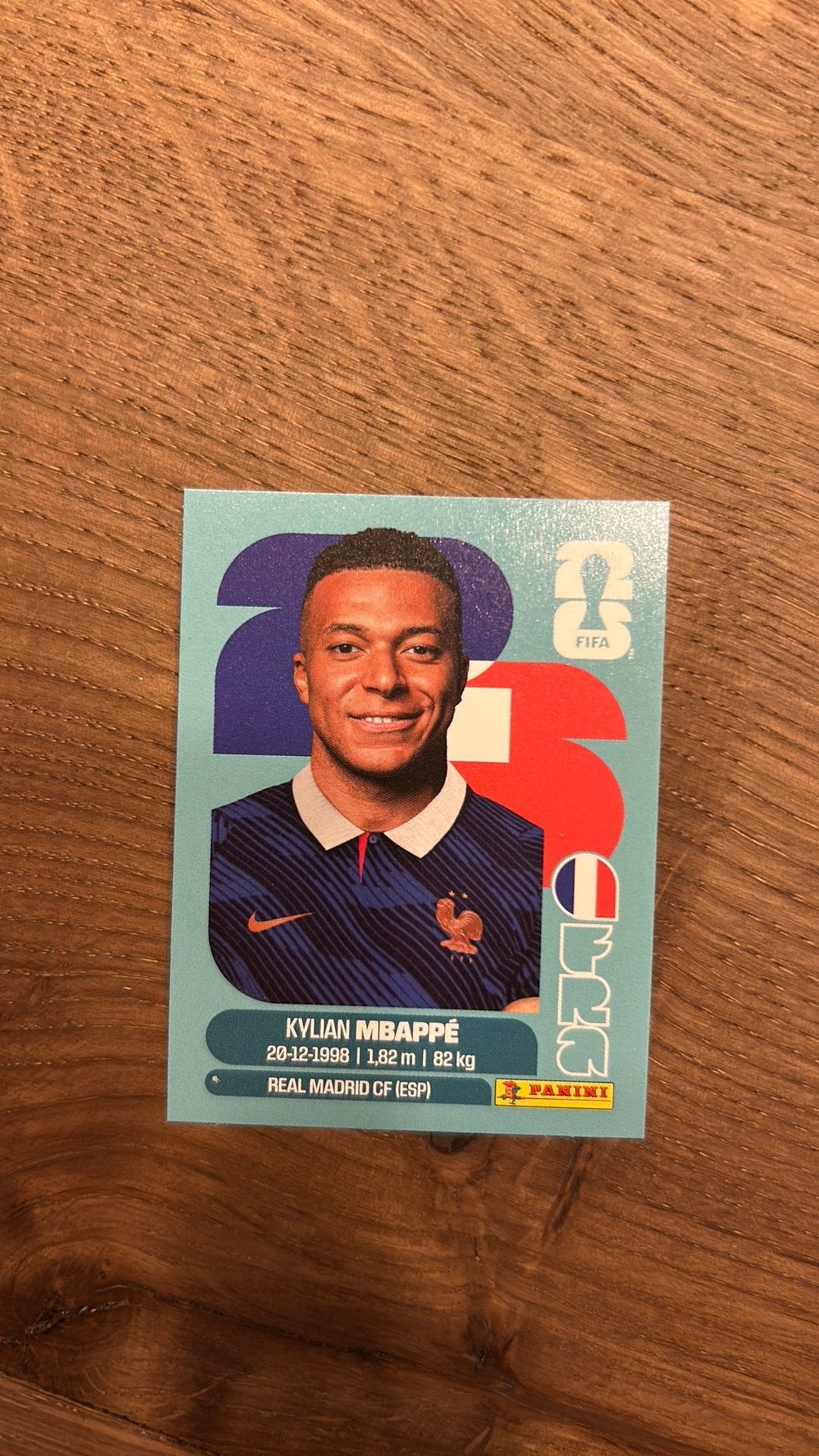 Mbappe wk sticker 2026, Hobby en Vrije tijd, Stickers en Plaatjes, Ophalen of Verzenden, Zo goed als nieuw, Sticker
