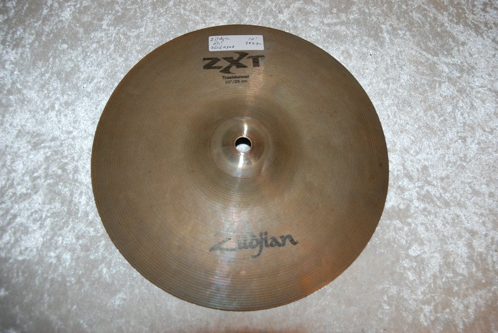 Zildjian ZXT Splash bekken trashformer  10 inch  <26260708>, Gebruikt, ., Drums of Percussie, Ophalen of Verzenden