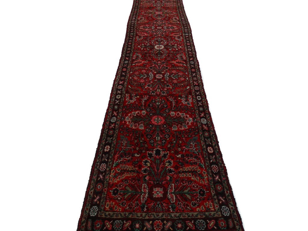 Perzisch tapijt - Sarouk loper - 403 x 80 cm - Handgeknoopt, Antiek - Klassiek - Modern - Eclectisch, -, Verzenden, -