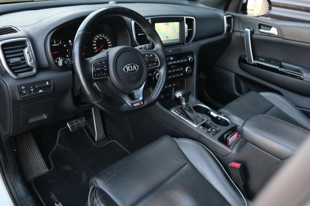Kia Sportage 1.6 T-GDI 4WD GT-Line Pano Trek Navi Leder Cam, Auto's, Kia, Gebruikt, 4 cilinders, Leder, Bedrijf