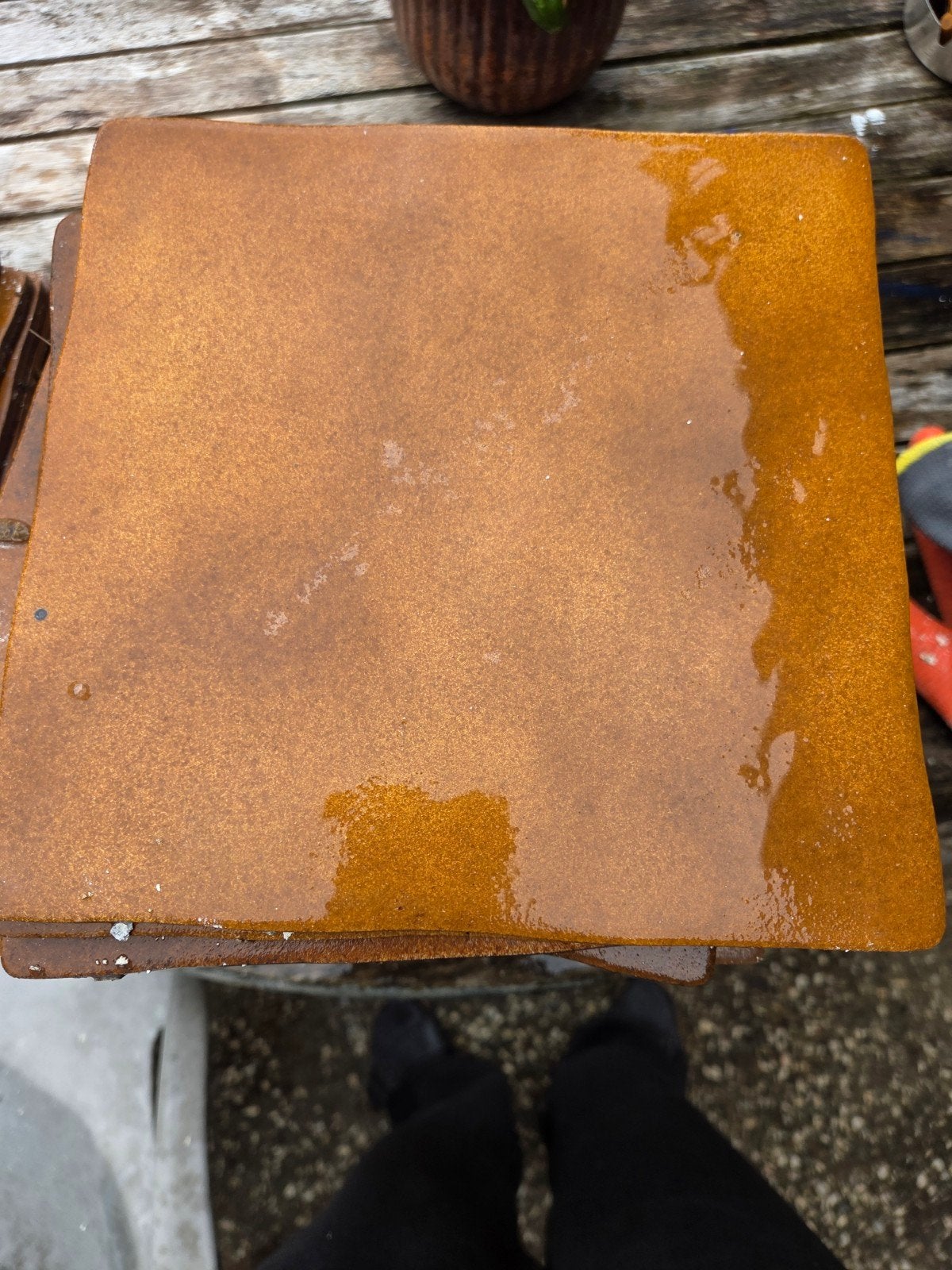 48 terracotta tegels, Ophalen, Keramiek, Minder dan 5 m², 20 tot 40 cm