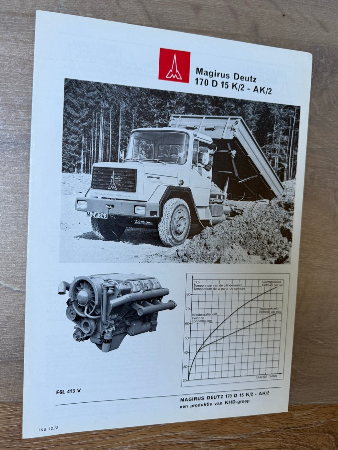 Magirus Deutz 170 D 15 K2 - AK/2 (Nederlandstalig), Boeken, Ophalen of Verzenden, Gelezen, Overige merken