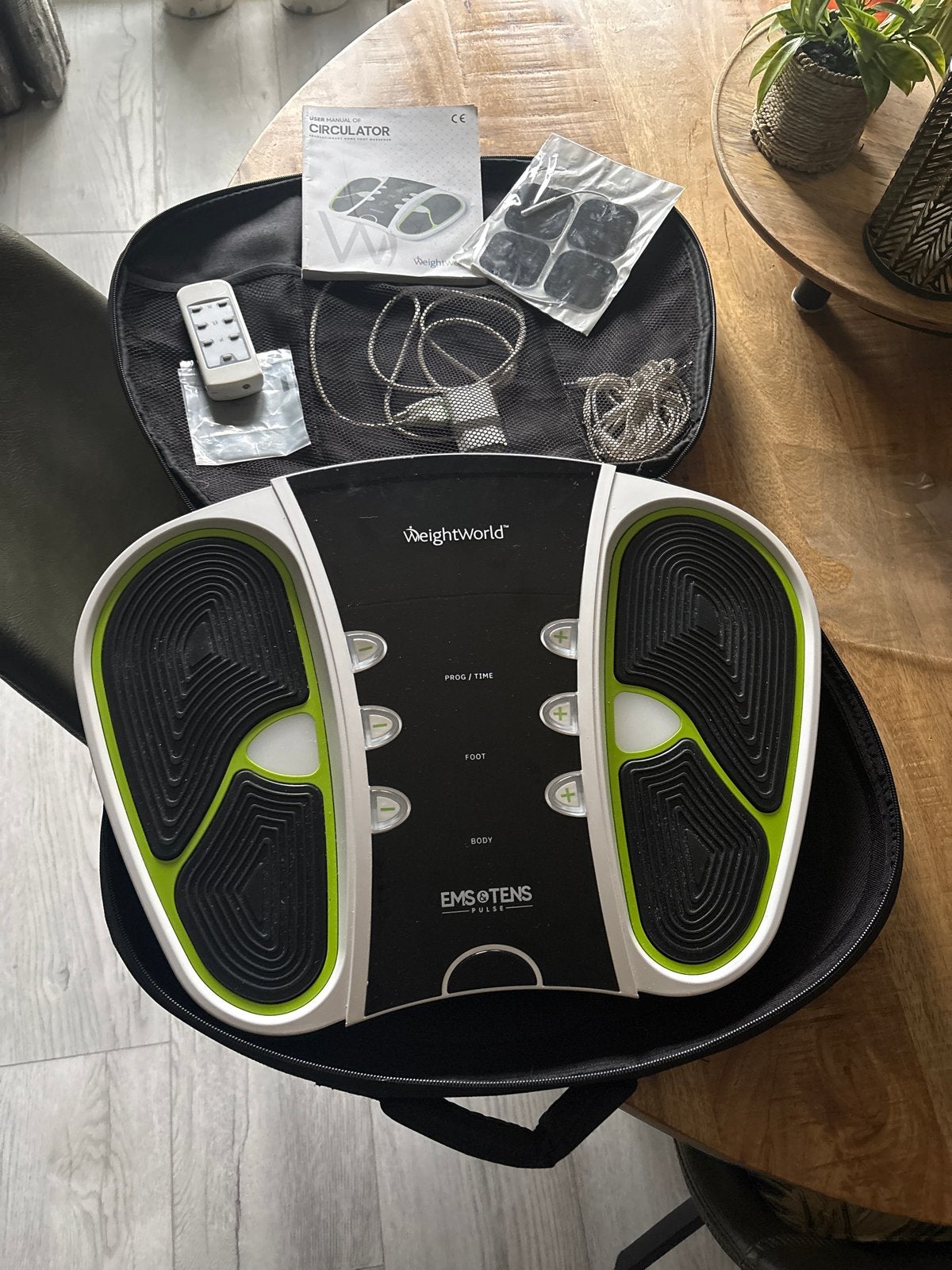 WeightWorld EMS & TENS Circulator - Compleet en Oplaadbaar, Ophalen of Verzenden, Zo goed als nieuw, Overige typen