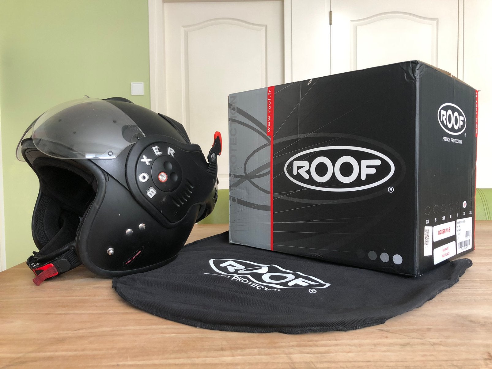 Roof Boxer - XL, Motoren, Overige merken, Systeemhelm, XL, Ophalen of Verzenden