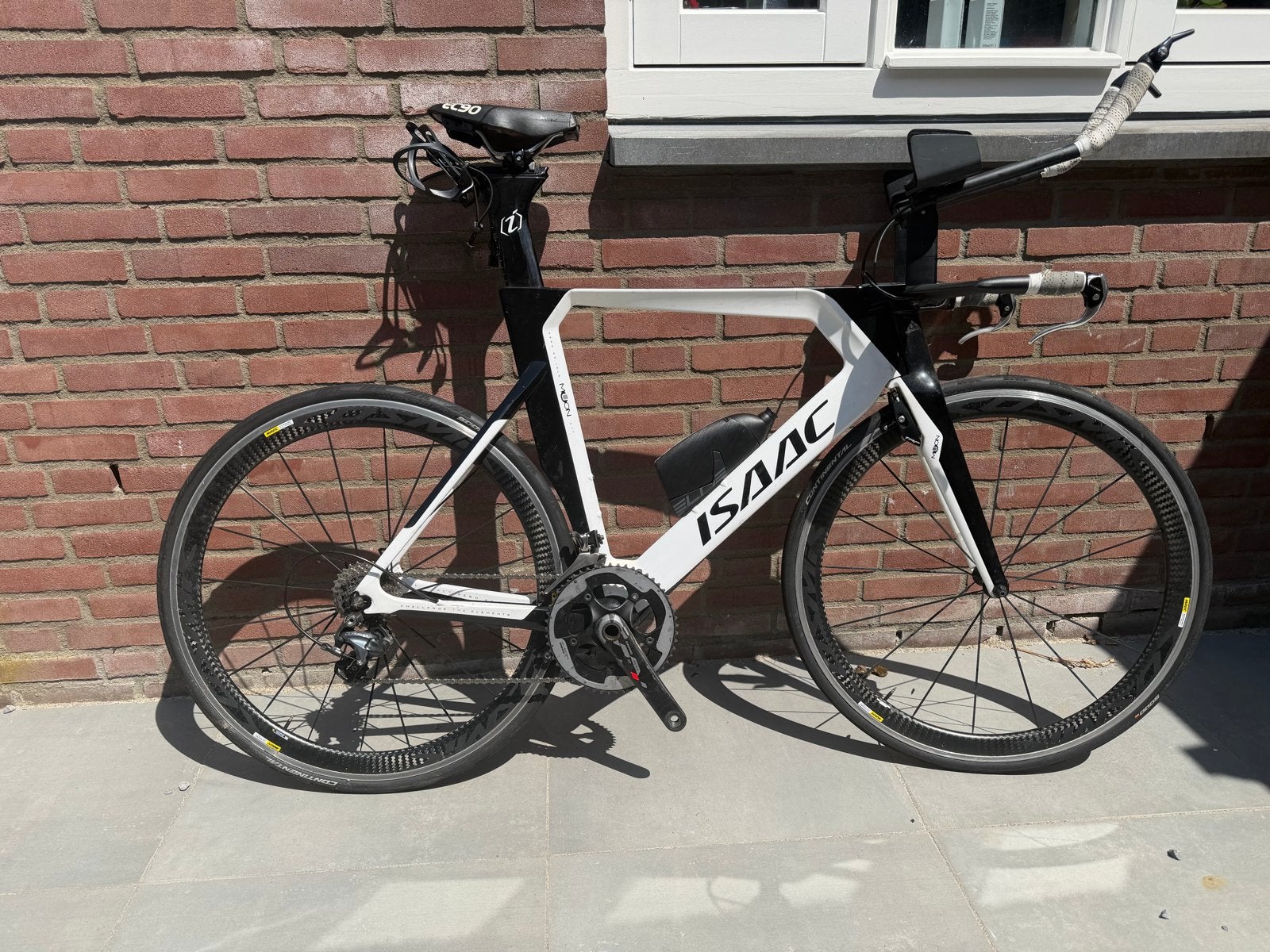Isaac Muon tijdritfiets - Maat L - Ultegra afmontage, 28 inch, Gebruikt, Carbon, 57 tot 61 cm