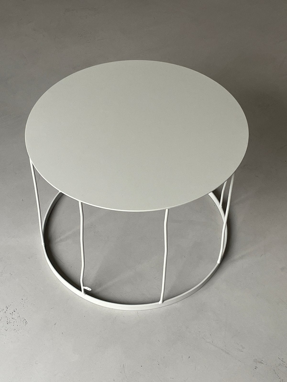 K'willeminhuis Salontafel met handgebogen spijlen, Ophalen, Minder dan 50 cm, 100 tot 150 cm, Rond