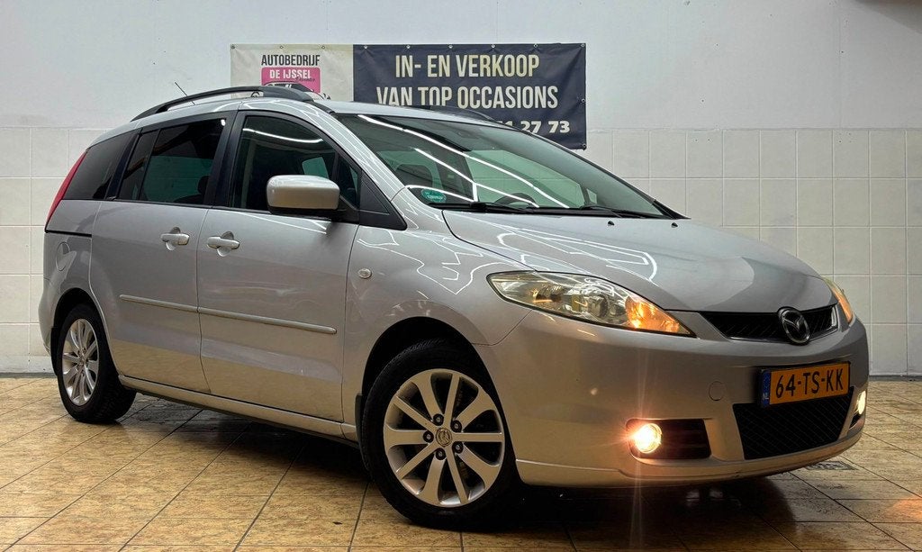 Mazda 5 1.8 Executive 7P / 2DE Eigenaar /Rijklaar /Airco, Auto's, Mazda, Gebruikt, 1370 kg, 4 cilinders, Origineel Nederlands