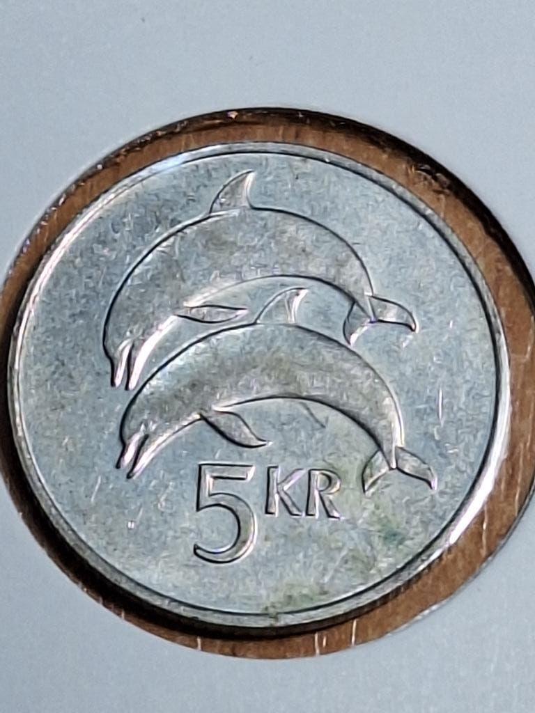 IJSLAND 5 kronur 1981 (#101), Ophalen of Verzenden, Overige landen, Losse munt