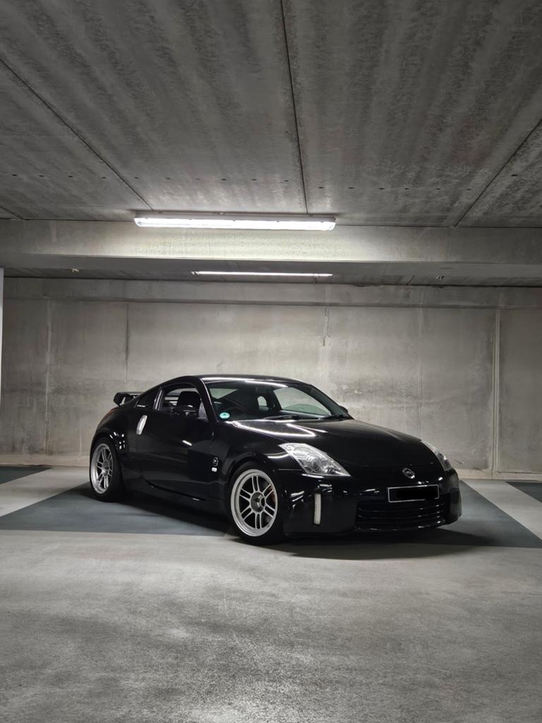 Nissan 350Z 3.5 V6 230KW 2008 Zwart, 350Z, Achterwielaandrijving, Zwart, Zwart
