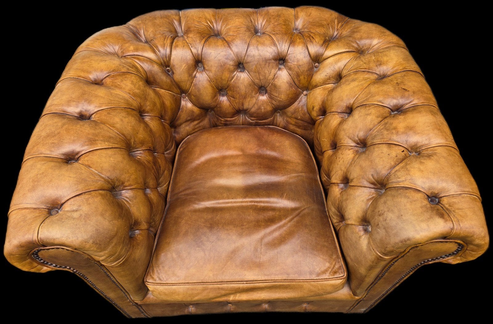 2 oude Chesterfield club fauteuils + BEZORGING GRATIS, Gebruikt, Onbekend, Ophalen of Verzenden, Onbekend