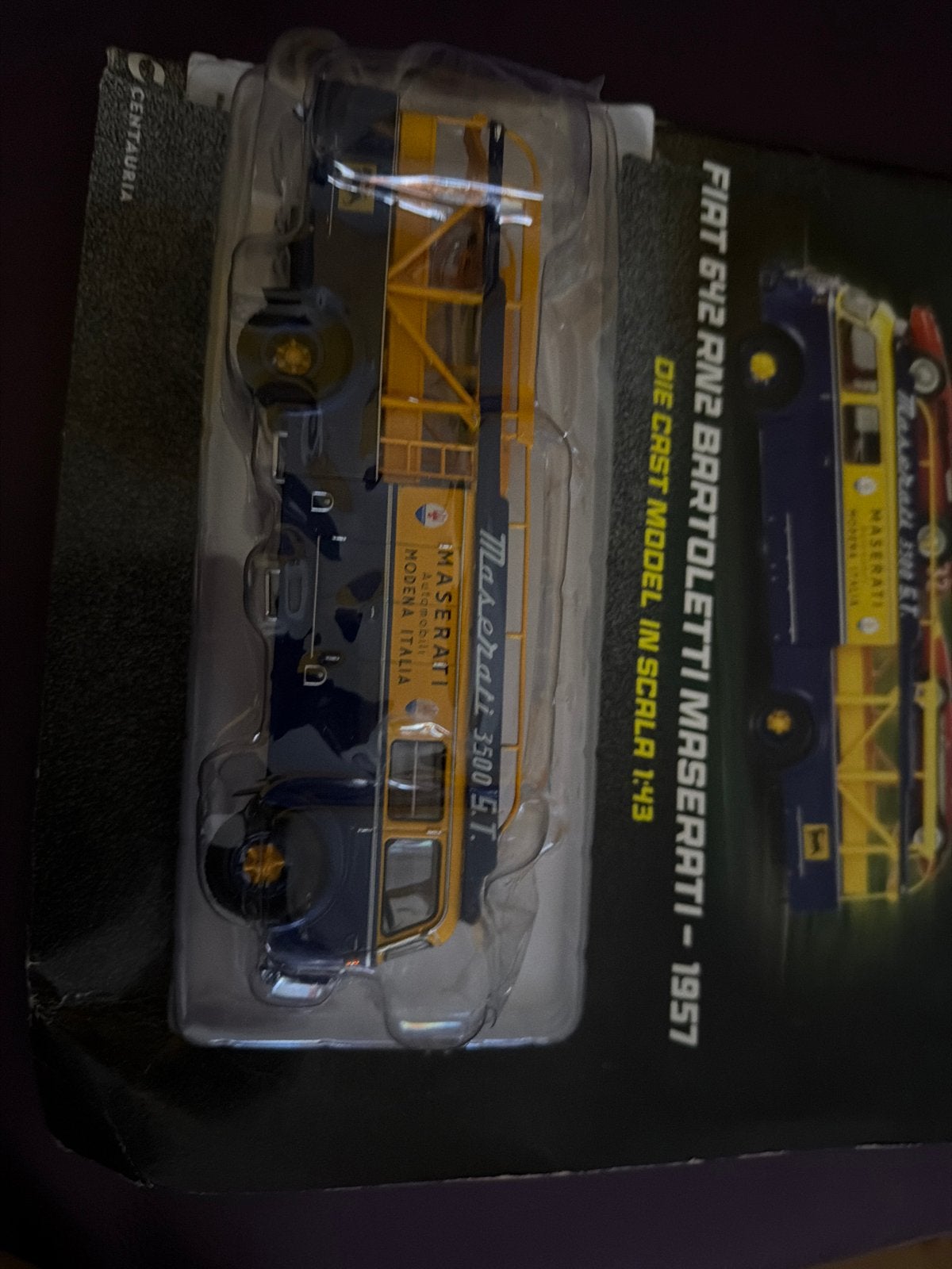 Centauria 1/43 Fiat Bartoletti Maserati Transporter, Hobby en Vrije tijd, Overige merken, Nieuw, Ophalen of Verzenden, Xx
