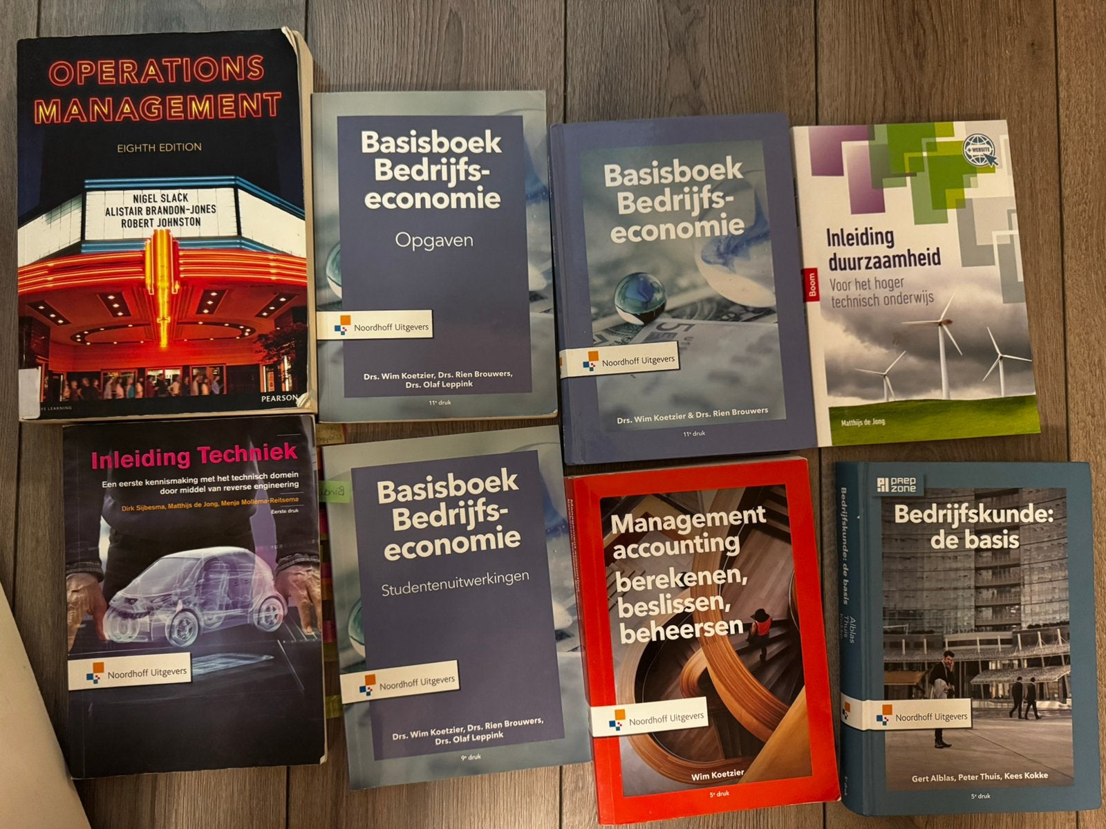 Bedrijfskunde studieboeken, Ophalen, Zo goed als nieuw, Economie en Marketing