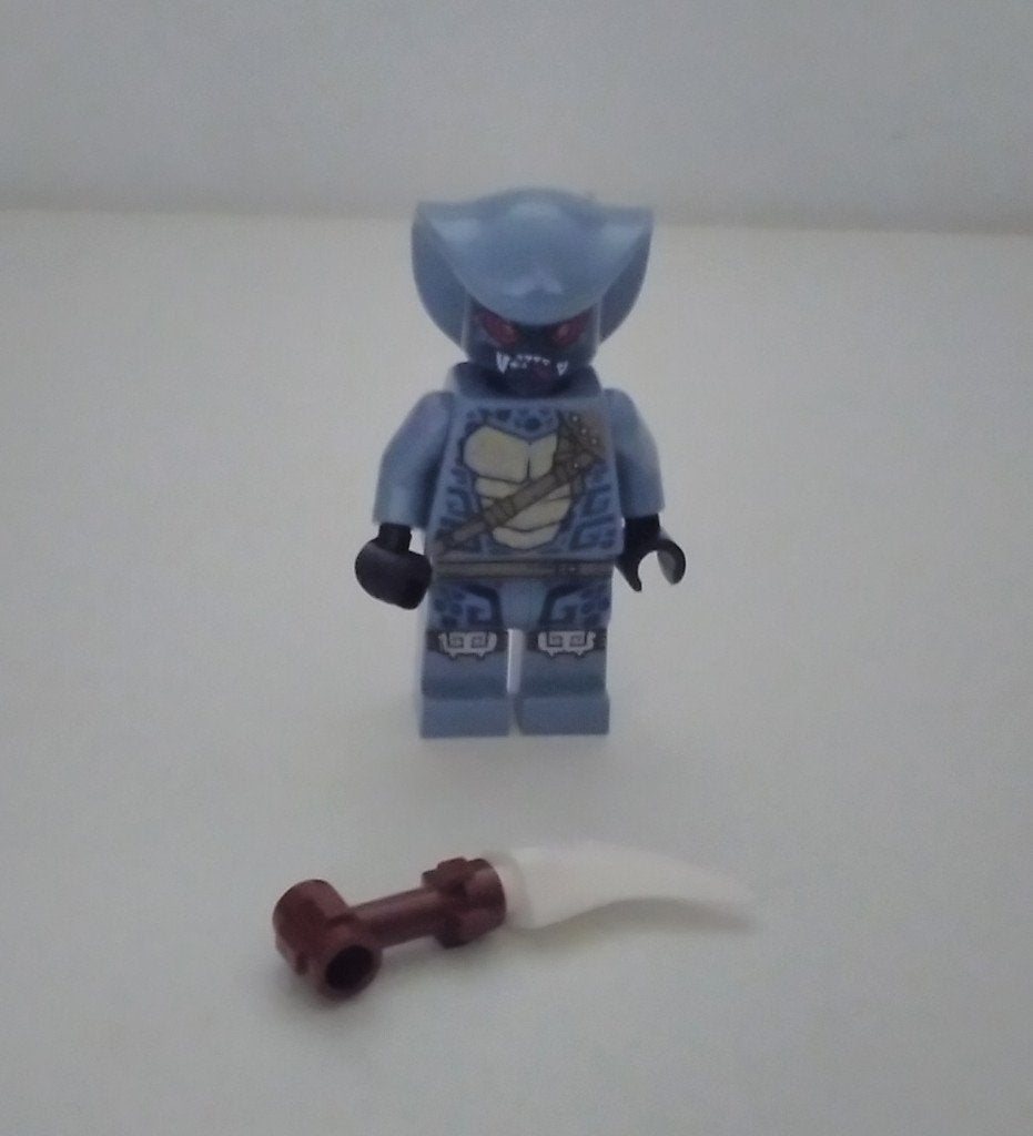 Lego Ninjago Rattla serpinte warrior minifiguur, Verzenden, Zo goed als nieuw