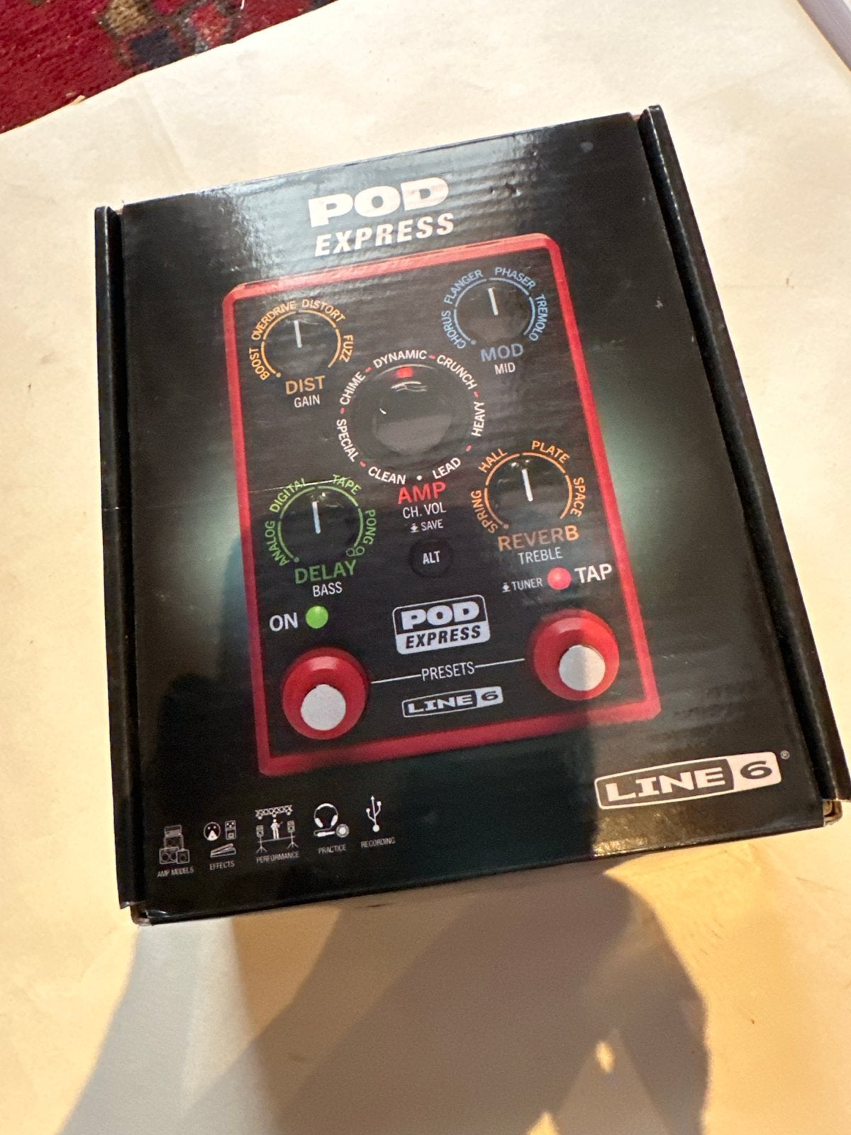 Line 6 POD Express - Nieuw in verpakking!, Ophalen of Verzenden, Nieuw, Multi-effect