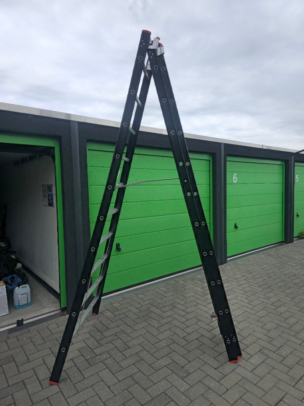 Altrex Nevada Reformladder 3-delig, 3x10 sporten, Ophalen