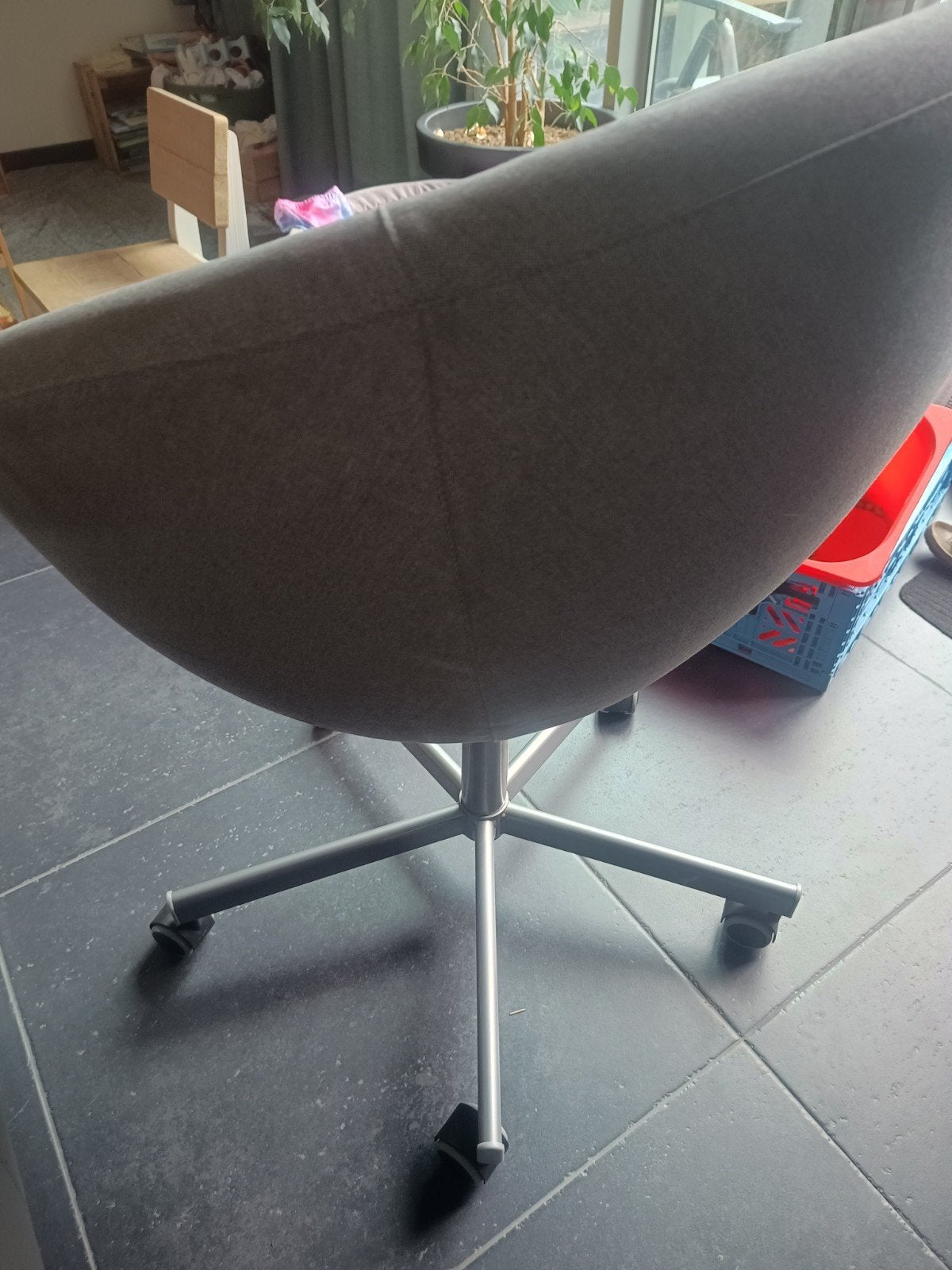 Ikea bureaustoel - Gratis, Ophalen, Gebruikt, Metaal, Eén