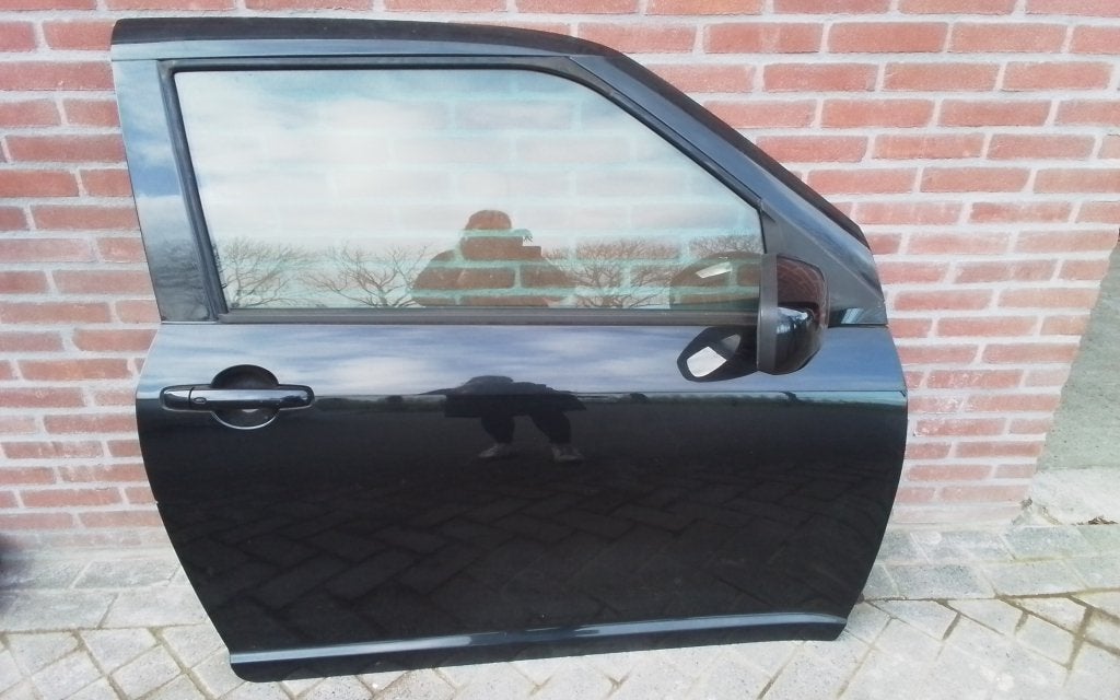 DEUR RECHTS VOOR SUZUKI SWIFT ZWART, Niet ingevuld, Gebruikt, Deur, Niet ingevuld