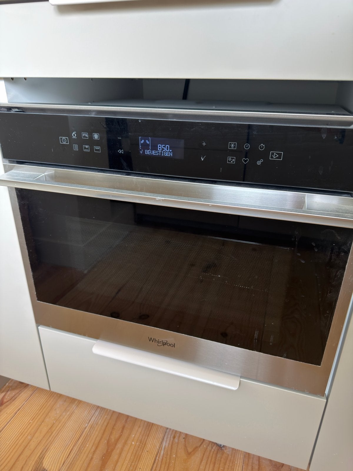 Whirlpool W7ME450 Combi-oven 45CM - Goede staat!, Witgoed en Apparatuur, Ophalen, 45 tot 50 cm, Whirlpool, Inbouw