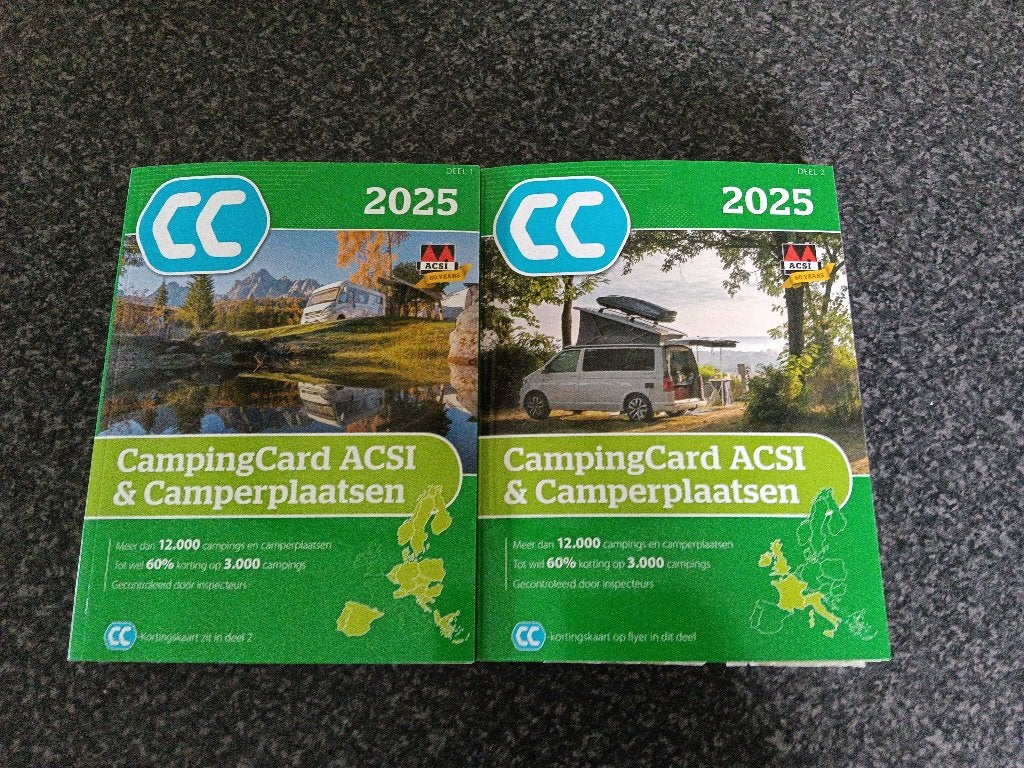 Campergids ACSI 2025, Europa, Ophalen of Verzenden, Campinggids, Gelezen