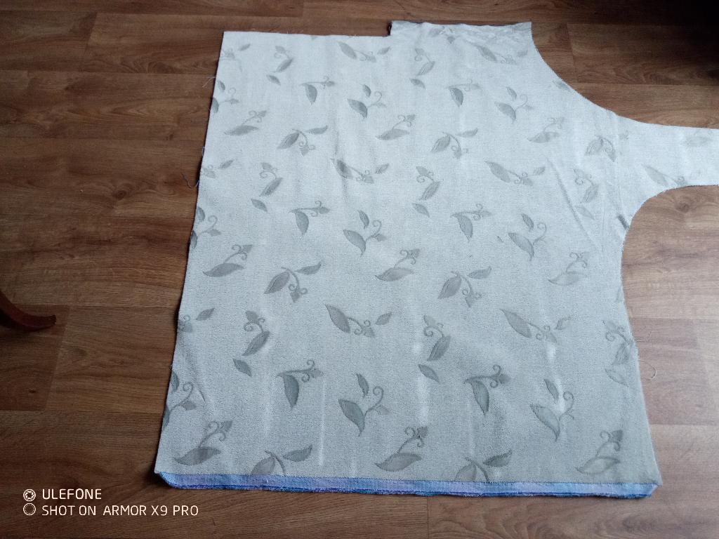 NIEUW2 stukken mohair  voor stoel of krukje, Wol, Blauw, 120 cm of meer, Nieuw