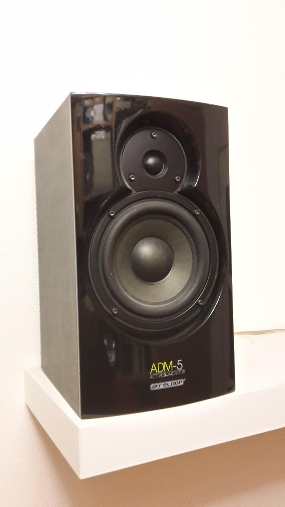 luidsprekers reloop ADM/5, Zo goed als nieuw, Minder dan 60 watt, Front, Rear of Stereo speakers, Ophalen