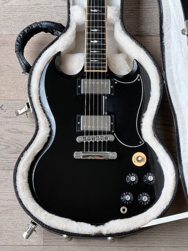Gibson Angus Young Signature SG Ebony Thunderstruck ️ AC DC, Muziek en Instrumenten, Ophalen of Verzenden, Zo goed als nieuw, Solid body