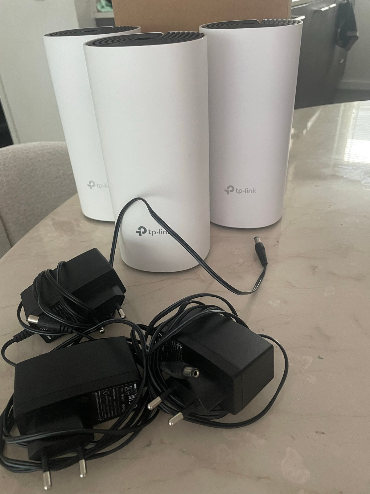 TP-Link Deco M4R (3-pack) AC1200 Mesh Wi-Fi Systeem, Ophalen of Verzenden, Zo goed als nieuw, Router