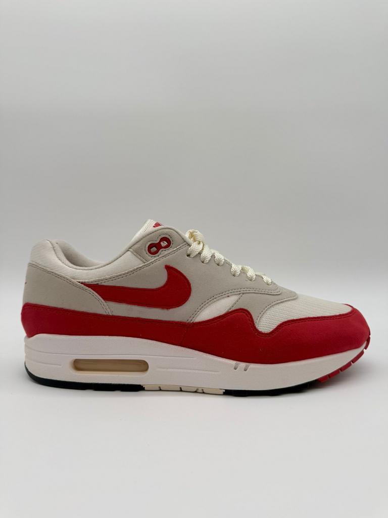 Nike Air Max 1 Anniversary Red - Maat 44 - Conditie 8/10, Overige kleuren, ., Ophalen of Verzenden, Sneakers of Gympen