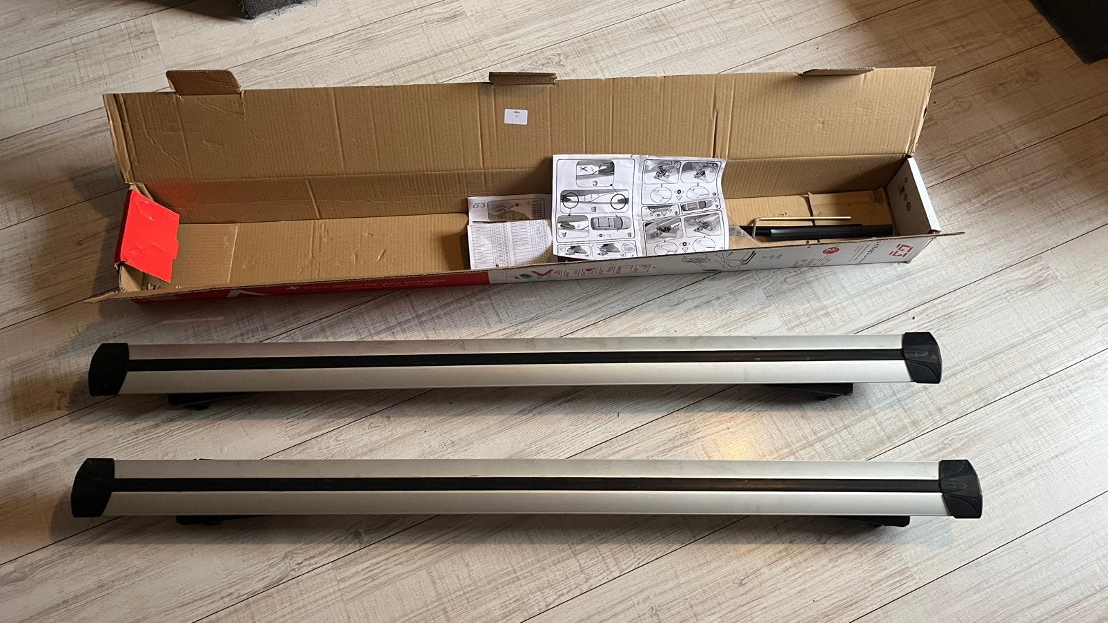 Universele dakdragers G3 Clop airflow, Auto diversen, Ophalen, Gebruikt