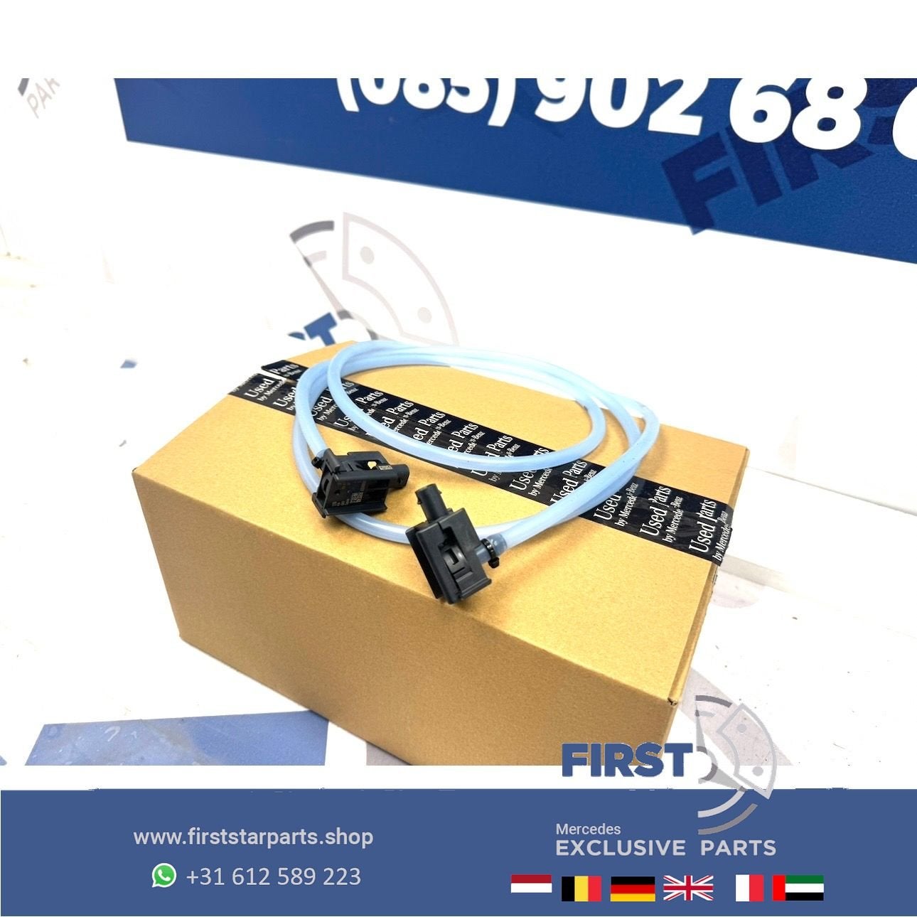A2549050700 W254 GLC AIRBAG CRASH SENSOREN SET Mercedes GLC, Gebruikt, -, Ophalen of Verzenden, -