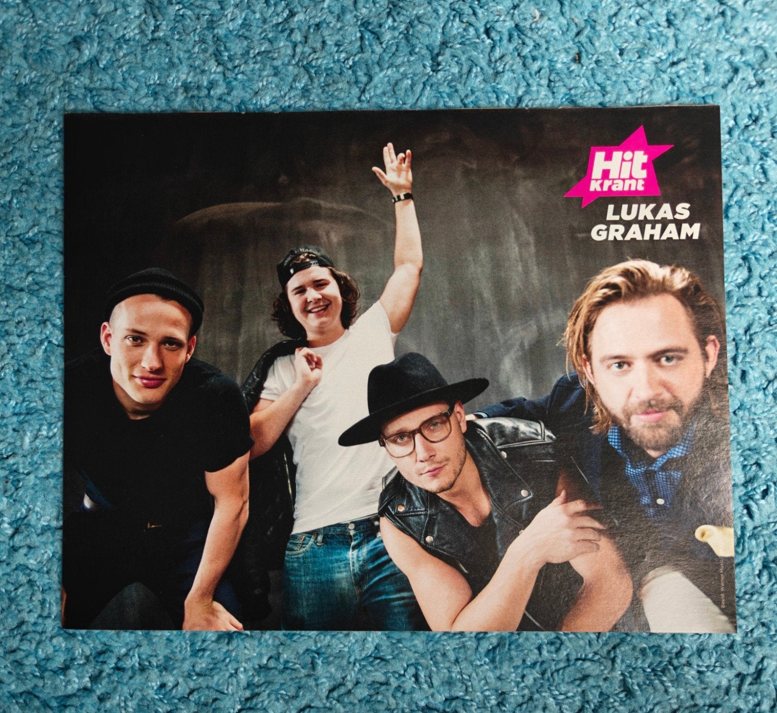 Lukas Graham poster hitkrant, Rechthoekig Staand, A4 of kleiner, Nieuw, Ophalen of Verzenden