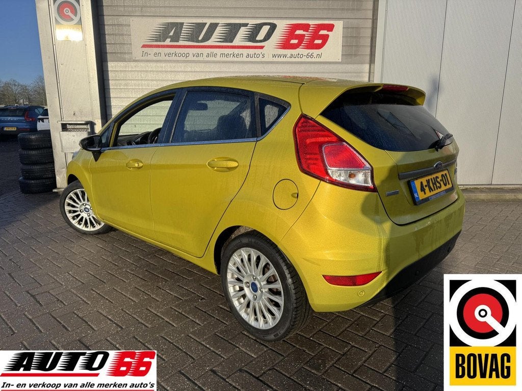 Ford Fiesta 1.0 EcoBoost Titanium, Voorwielaandrijving, Euro 5, Zwart, 23 km/l