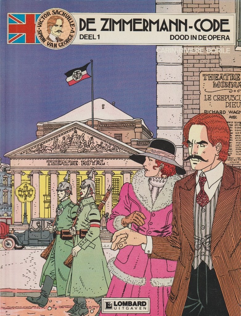 Victor Sackville deel 1 + 6 + 8, Eén stripboek, Ophalen of Verzenden, Zo goed als nieuw