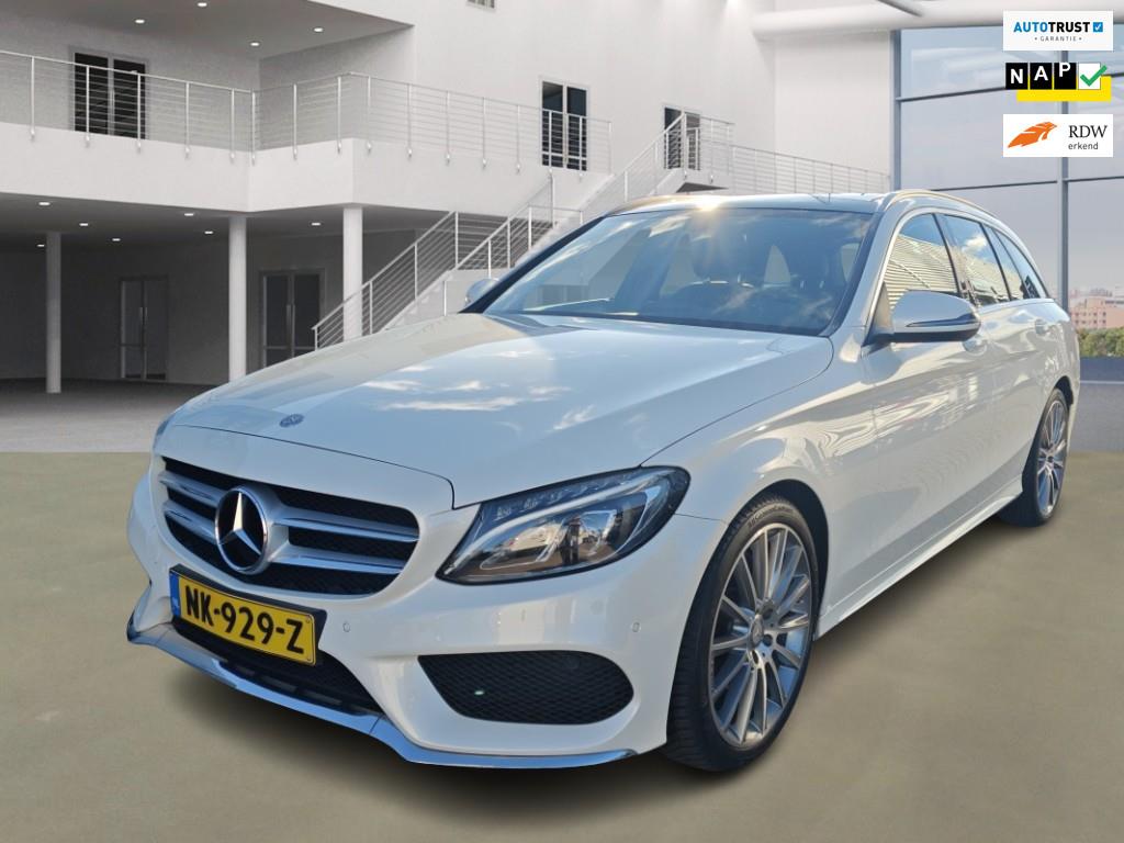 Mercedes-Benz C-klasse Estate 180 AMG Sport Edition / NL PRI, Automaat, Achterwielaandrijving, Euro 6, Wit