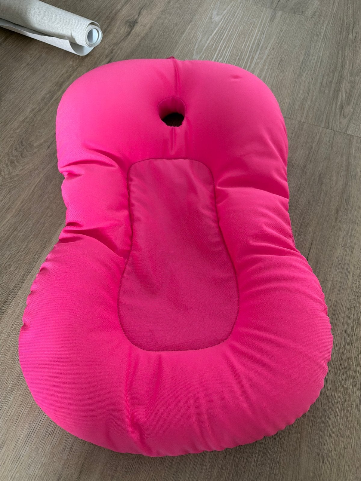 Roze badkussen voor baby's - Comfortabel en veilig, Overige typen, Zo goed als nieuw, Standaard, Ophalen