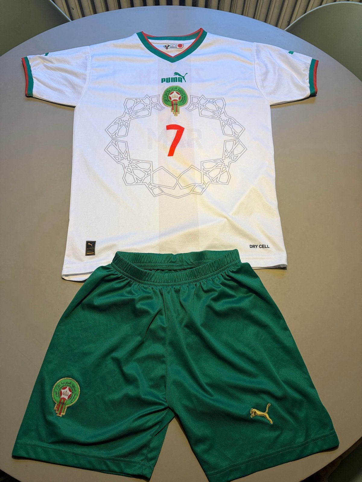Officiële Marokko uitkit WK 2022 - Hakim Ziyech - M, Ophalen of Verzenden, Zo goed als nieuw