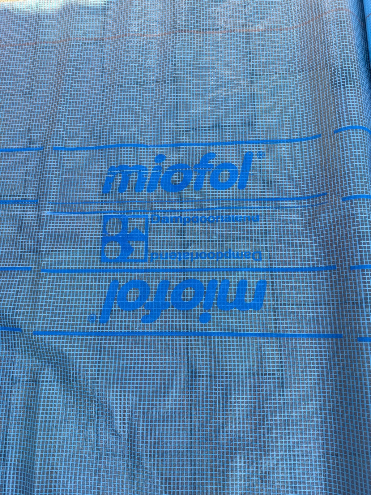 Miofol damp-open folie 16,5m x 1,5m, Ophalen of Verzenden, Nieuw, 15 m² of meer, Folie