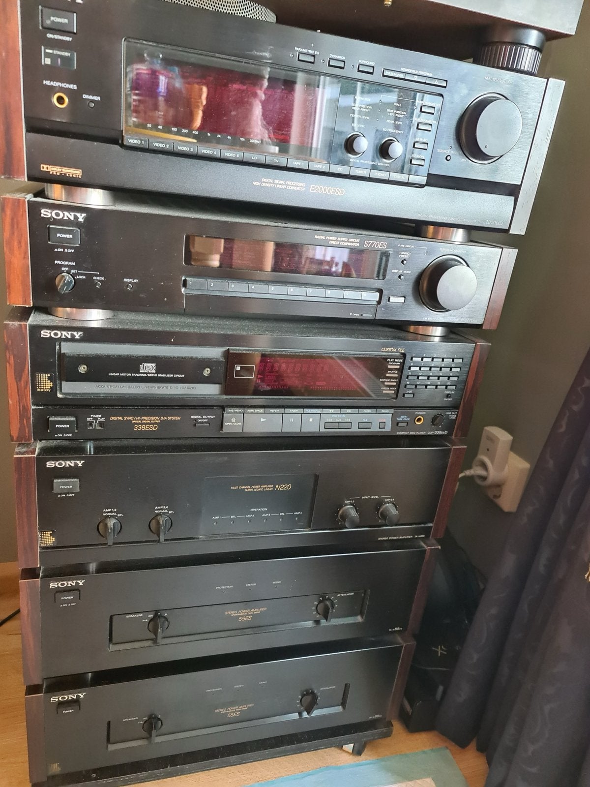 Sony ES Serie, Ophalen, Gebruikt, Cassettedeck, Losse componenten
