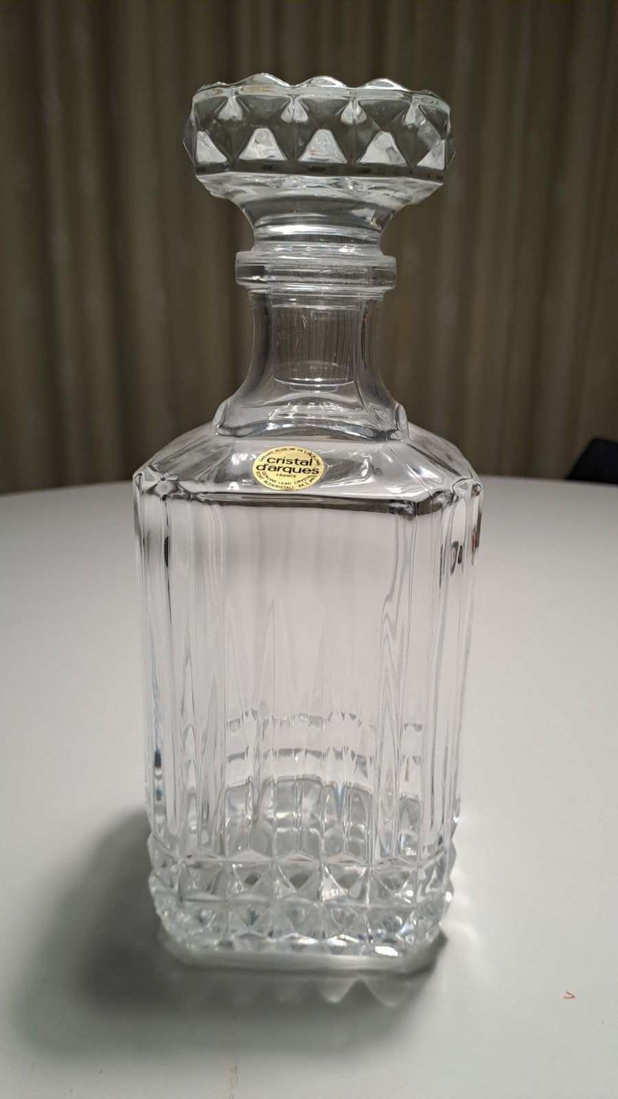 Whiskykaraf Cristal d' Arques, Antiek en Kunst, Ophalen of Verzenden