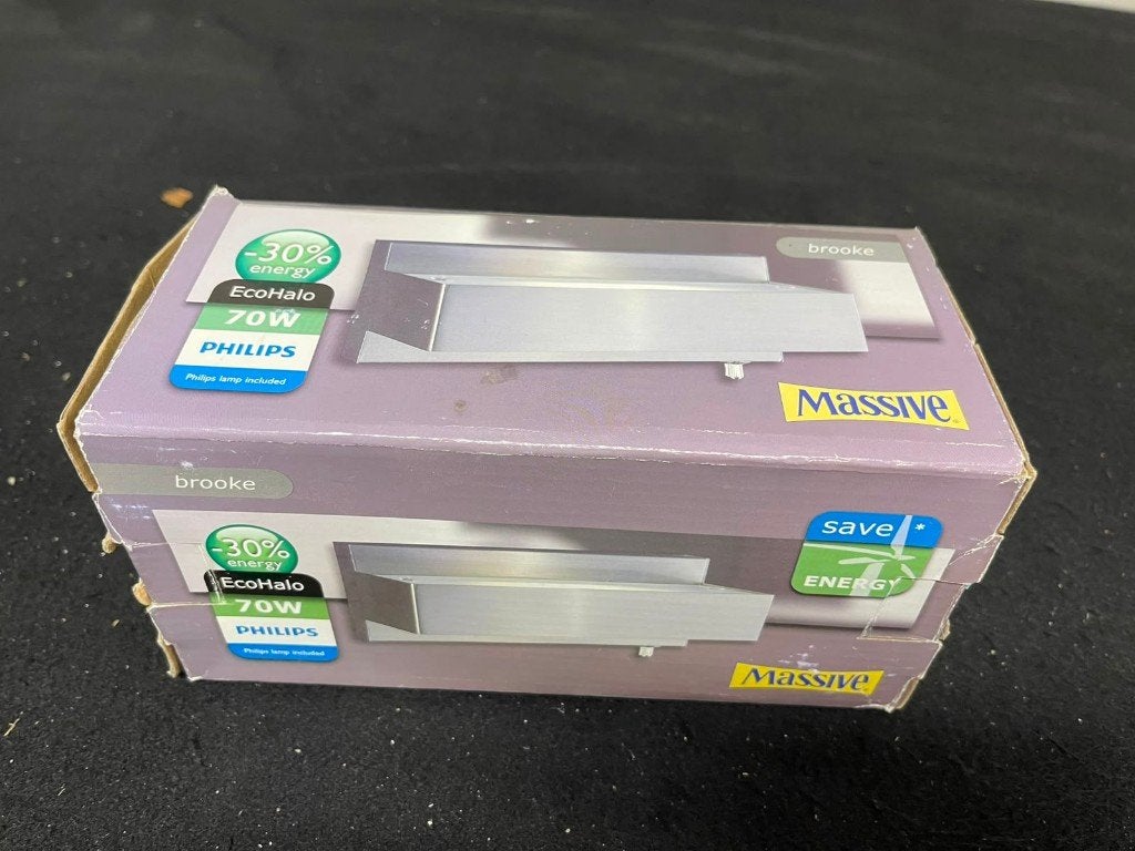 Philips Massive Brooke hanglamp (voor binnen), Ophalen of Verzenden, Nieuw, Metaal, Overige fittingen