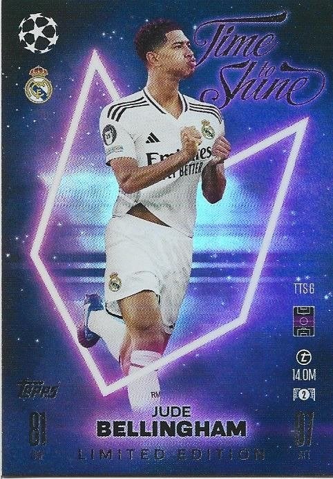 Jude Bellingham Time to Shine Limited Edition (Topps), Verzenden, Nieuw, Buitenlandse clubs, Poster, Plaatje of Sticker