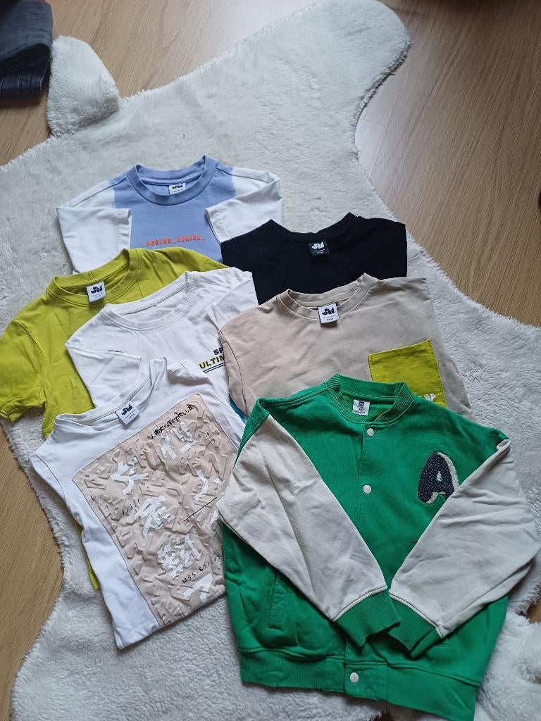 Zgan zomer kleding van schoeby in maat 122/128, Ophalen of Verzenden, Zo goed als nieuw, Shirt of Longsleeve, Shoeby