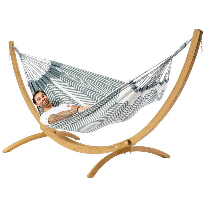 Luilak Hangmat Sounds Ruime tweepersoons hangmat 350 cm, Opvouwbaar, Meerpersoons, Nieuw, Ophalen of Verzenden